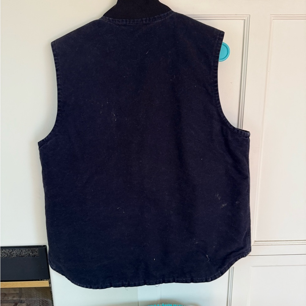 Carhartt Dark Blue Vest - Picture 2 of 4